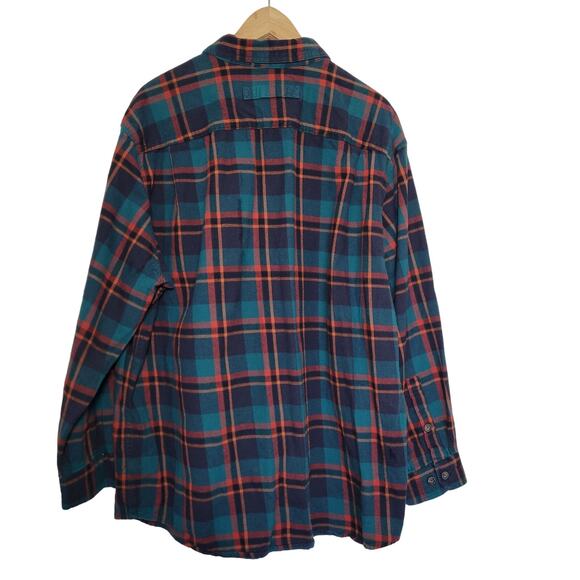 Duluth Trading Co Men's Plaid Flannel Long Sleeve Button Down Shirt Size XL‎ - Picture 2 of 10